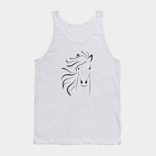 horse Design Tank Top